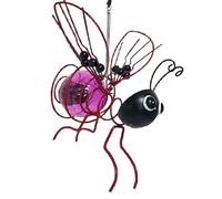 Luces solares de abejas, guirnalda impermeable de abejorros solar para jardín, decoración impermeable y ligera para exterior, balcón y patio o de Pascua