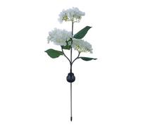 Luces solares de flores para jardín al aire libre, luces solares para exteriores, impermeables, decoración de árbol de hortensias de intermitentes para jardines, decorativos de jardín