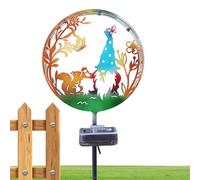 Luces solares de jardín, decoración de vallas, estaca impermeable para jardín, patio, pasarela, cama de flores, valla de terraza, fiesta al aire libre, césped, patio