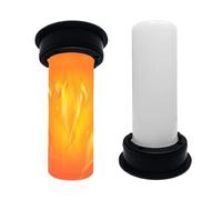 Luces Solares De Llama Al Aire Libre - Llama Parpadeante Decorativa, Paquete De 2 Luces De Antorcha Automáticas Impermeables, Pequeña Luz Solar De Para Patio, Césped, Entrada, Patio, Porche, Pa