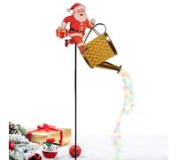 Luces solares de Navidad para exteriores, linterna impermeable, decoraciones solares de Navidad al aire libre, para decoración de jardín, patio, , patio, porche, paisaje, vacaciones, pasarela