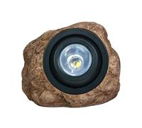 Luces solares de roca para jardín al aire libre,Luz solar de punto de roca - Focos LED exteriores para jardín - Luz cálida de piedra decorativa impermeable para patio, de pasarela de patio