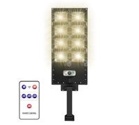 Luces solares genéricas para callejones - detector de movimiento con mando a distancia - lámparas LED solares de exterior | para jardín terraza porche césped, pasillo casa