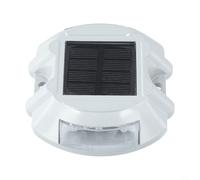 Luces solares LED para caminos Soluciones de seguridad al aire libre sostenibles para iluminar entradas y patios (azul)