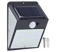 Luces Solares, Luz Blanca, Cuentas de Lámpara LED, Detección de Movimiento de Alta Sensibilidad, Protección IP65, sin Cableado, Luz de Seguridad para Exteriores