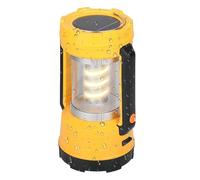 Luces solares para camping, tipo C, carga rápida, dispositivo de lámpara LED ligero, batería recargable de 2000 mAh, senderismo nocturno al aire libre trabajo para trabajo nocturno al aire libre