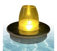 Luces solares para piscina, lámparas de iluminación impermeables recargables | Luces flotantes alimentadas por energía solar para piscina, estanque, lago, jardín, tina de agua al aire libre, al