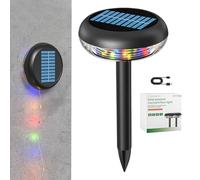 Luces Solares - Recargable 3 Modos Estaca Desmontable - Luces Con Estacas Para Suelo Alimentadas Por Energía Solar,Para Patio Jardín Porche Césped Paisaje Decoración Del Hogar Sala De Estar Dormitorio