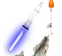 Luces subacuáticas para pesca - Lámpara para atraer peces subacuáticos - Lámpara cebos impermeable para mal tiempo en mar profundo río lago aguas bajas kayak orilla