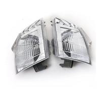 Luces Trasera Espejo Indicadoras Para Nissan Para X-Trail T30 2001-2006 2007, Luz Antiniebla Delantera, Carcasa Lente Transparente, Luz Esquina Inferior, Parachoques Sin Bombillas(Left and Right)