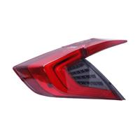 Luces Traseras Coche Compatible Con Civic 2016-2021 Luces Antiniebla Luces De Freno DRL Luces Direccionales Auto Listo Para Usar Luces Traseras Conjuntos Repuestos(Red)