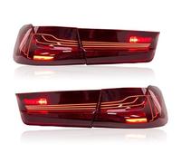 Luces traseras coche Luces traseras de coche para BMW Serie 3 G20 G28 G80 M3 luces 2019-2022 estilo CSL modificado(Red Set)