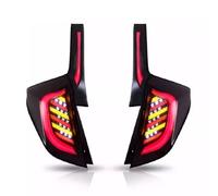 Luces Traseras Coche para Fit Jazz 2014 2015 2016 2017 GK5,Reemplazo Accesorios Luz Trasera Exterior Intermitentes Estilo,Smoked