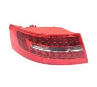 Luces traseras compatibles con A6 C6 S6 Quattro RS6 Sedán 2009-2011,Intermitentes y luz de Freno 4F5945095J 4F5945096J (1 Unidad Exterior Izquierda)