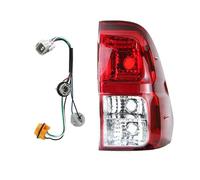 Luces Traseras Con Cables Para Toyota Para Hilux Para Revo 2015-2018 Piloto Trasero Luces De Freno, Luces De Reversa, Luces Direccionales. Piloto Trasero Luces Traseras(Blanco,BIEN)