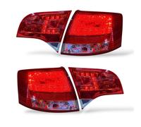 Luces Traseras De Cola Para Audi A4 B7 Avant 2004-2008 Con LED En Rojo Claro