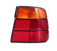 Luces traseras del Coche 63211384010 63211384009 para BMW para Serie 5 para E34 1988-1995 Luz Trasera Luz Parachoques Luz Trasera Luz Freno Accesorio Coche Conjunto de Luces traseras(Yellow Right)