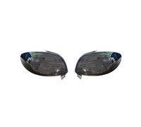 luces traseras del vehículo Luz trasera de coche, luces traseras para giro para señal, luz freno, lámpara estacionamiento, lámparas conducción para Peugeot 206 2004-2008, accesorios 206CC(Smoky black)