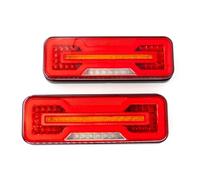 Luces Traseras Juego 2 Luces LED Combinadas 12V/24V Intermitente Luz Freno Reflector Marcha Atrás Para Remolque Camión Tractor Autocaravana Piloto trasero
