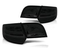 Luces traseras LED compatibles con Audi A3 8P 2004 2005 2006 2007 2008 Sportback GV-609 conjunto de luces traseras 1 par lado del conductor y del pasajero, juego completo ahumado
