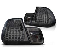 Luces traseras LED compatibles con BMW Serie 3 E46 2001 2002 2003 2004 2005 Sedan GV-691 Conjunto de luces traseras de montaje de lámpara juego humo
