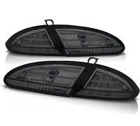 Luces traseras LED compatibles con Seat Leon 2005 2006 2007 2008 2009 GV-951 conjunto de luces traseras 1 par lado del conductor y pasajero, juego completo ahumado