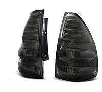 Luces traseras LED compatibles con Toyota Land Cruiser 120 2003 2004 2005 2006 2007 2008 2009 GV-977 conjunto de luces traseras 1 par de luces traseras del lado del conductor y del pasajero, juego
