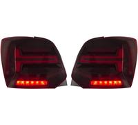Luces Traseras LED Dinámicas Rojas/Humo Para VW Polo 6R 09-14