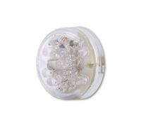 Luces traseras LED SHIN YO Disc, cristal claro, homologadas E.