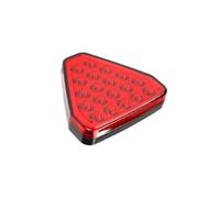 Luces Traseras Luz Freno Luz Trasera Coche Luz Freno Coche Luz Freno Led Coche 12v Luz Brillante Universal Impermeable Parachoques Trasero Lámpara Parada Trasera Pilotos Traseros(Red)