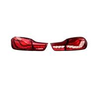Luces Traseras Para BMW Para M4 4 Series F32 F82 F36 GTS 2013-2019 1 Juego De Luces Traseras Luz Trasera LED Dinámica Secuencial(Red 2)