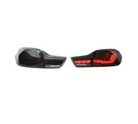 Luces Traseras Para BMW Para M4 4 Series F32 F82 F36 GTS 2013-2019 1 Juego De Luces Traseras Luz Trasera LED Dinámica Secuencial(Smoke 2)