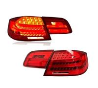 Luces Traseras Para BMW Serie 3 Para M3 E92 330 335 2005-2012 Par De Luces Traseras LED Luces De Freno Y Marcha Atrás Diseño De Coche Piloto Posterior(4PCS Red)
