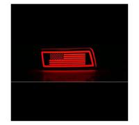 Luces traseras Para Jeep para Grand para Cherokee 2005-2009 coche LED Reflector de parachoques trasero luz trasera secuencial Auto señal giro lámpara freno Luces de matrícula(Red Shell,Type C)