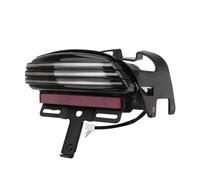 Luces traseras para moto Compatible con Harley Davidson Dyna Fat Bob FXDF 2008 2009 2010-UP, luz trasera de motocicleta, luces de freno, lámpara de señal de giro Trasera Para Motocicleta(Black White)