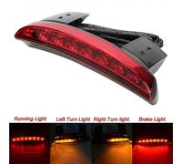Luces traseras para motocicleta, intermitentes, guardabarros trasero izquierdo y derecho, luz trasera
