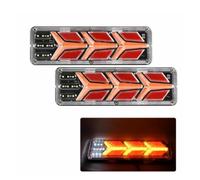 Luces Traseras Piloto Trasero 2 Uds 12/24V Barra Luz Trasera Camión Para Remolque Para Barco Para Camioneta RV Camper Para UTV Para Furgonetas UTE Señal Giro Lámpara De Marcha Atrás (Size : 2 PCS 12V