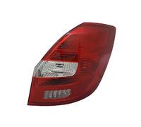 Luces traseras VT1106P Luz trasera derecha derecha montaje trasero luz trasera Asamblea lámpara trasera lado conductor rojo blanco compatible con Skoda Fabia 2006 2007 2008 2009 2010 2011 2012 2013