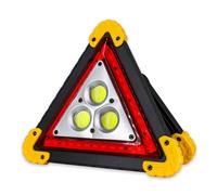 Luces triangulares LED para automóviles: advertencia plegable de carga rápida, baliza de emergencia impermeable | Señal de seguridad ligera, llamativa y brillante portátil, para vehículo de visibilida