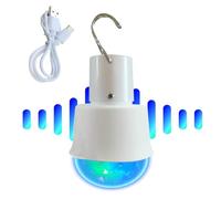 Luces USB activadas por voz, luz colorida de bola de discoteca, de bola de discoteca para eventos de cumpleaños