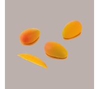 Lucgel Molde de silicona para fruta realista mango 57 x 36 x 26 mm