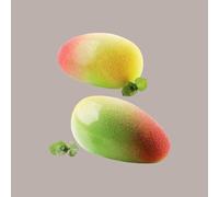 Lucgel Molde de silicona para fruta realista mango 93 x 57 x 42 mm