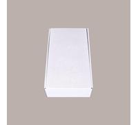Lucgel Srl 5 Botellas de papel de piel blanca 340 x 180 x 90 mm
