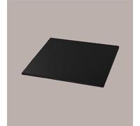 Lucgel Srl - Bandeja para tarta negra cuadrada alta de papel duro, ideal para diseño de tartas, reutilizable, 35 x 35 - 3 unidades