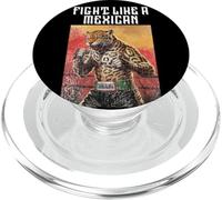 Lucha como un Jaguar Mexicano - Boxeo PopSockets PopGrip para MagSafe