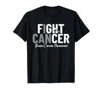 Lucha contra el cáncer de cerebro Use tumor cerebral de glioblastoma gris Camiseta