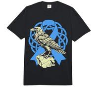 Lucha contra el cáncer de próstata - Apoya al Esposo Vikingo Cuervo nórdico Comfort Colors Adult Heavyweight T-Shirt