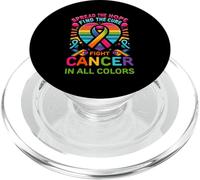 Lucha contra el cáncer en todos y cada color Las cintas encuentran cura PopSockets PopGrip para MagSafe