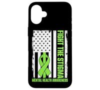 Lucha contra el estigma Conciencia sobre la Salud Mental Carcasa para iPhone 16 Plus