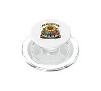 Lucha contra el estigma Concientización sobre la Salud Mental Girasol PopSockets PopGrip para MagSafe